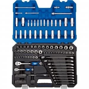 Draper Expert 114 Piece Combination Drive Hex Socket Set Metric and Imperial Combination