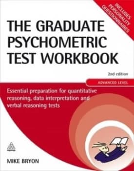 The Graduate Psychometric Test Workbook Advanced Level by Mike Bryon Paperback