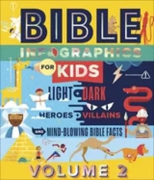 bible infographics for kidstm volume 2 light and dark heroes and villains