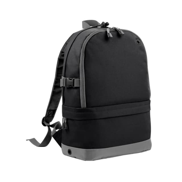 Bagbase Mens Athleisure Pro Backpack in Black Male