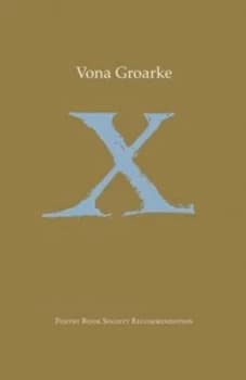 X by Vona Groarke Book