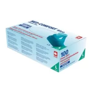 Einweghandschuh Med Comfort Blue Vitril Gr.XL blau Vinyl-Nitril Gem. 100 St./Box