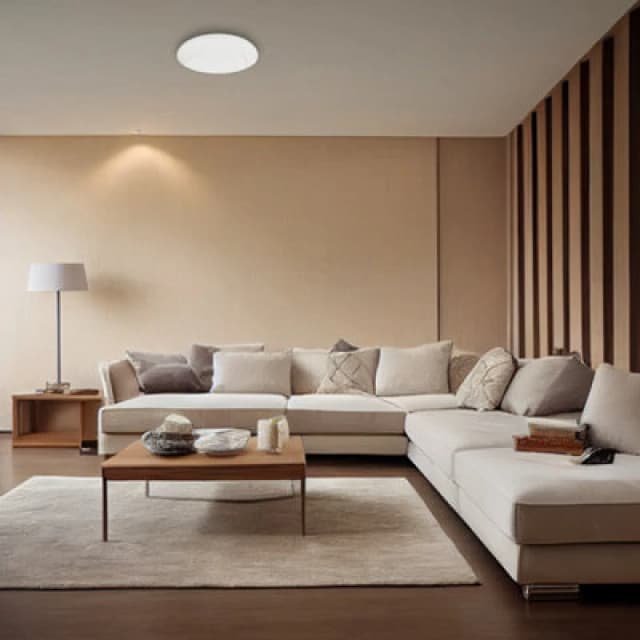 Milagro Allister LED Ceiling Light 38cm Full Remote Control White unisex