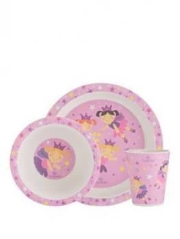 Viners Fairies 3 Piece Kids Dinner Set