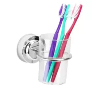 Suction Cup Toothbrush Tumbler Holder M&W