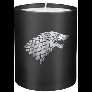 House Stark (Game of Thrones) Glass Candle 8 x 9 cm