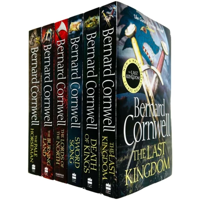 The Saxon Tales Series Books 1 - 6 Collection Set by Bernard Cornwell Paperback Bernard Cornwell Books