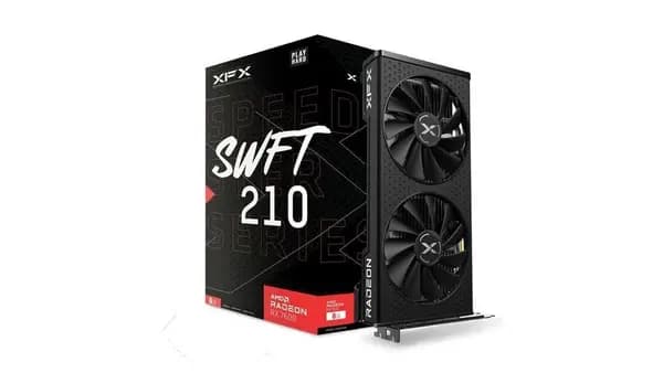 XFX Radeon RX 7600 Speedster SWFT 210 8GB GDDR6 Graphics Card
