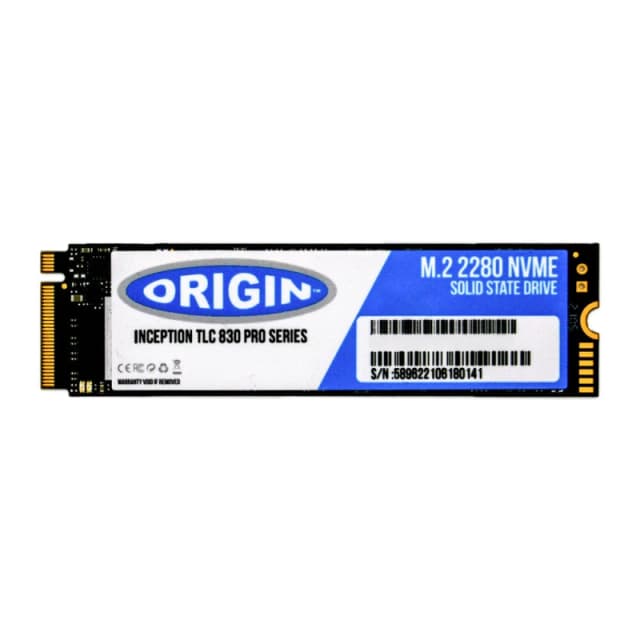 Origin Storage Origin Storage TLC830 Pro Series 512GB PCIe 4.0 NVME M.2 80mm 3D TLC CT500P3PSSD8-OS