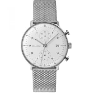 Mens Junghans Max Bill Chronoscope Automatic Chronograph Watch 027/4003.44
