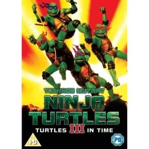 Teenage Mutant Ninja Turtles III Turtles In Time DVD