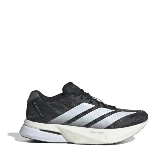 adidas Adizero Boston 13 Road Running Shoes Womens Fast Neutral Road Running Shoes 5 (38) Black 21080603250