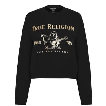 True Religion Buddha Sweater - Black