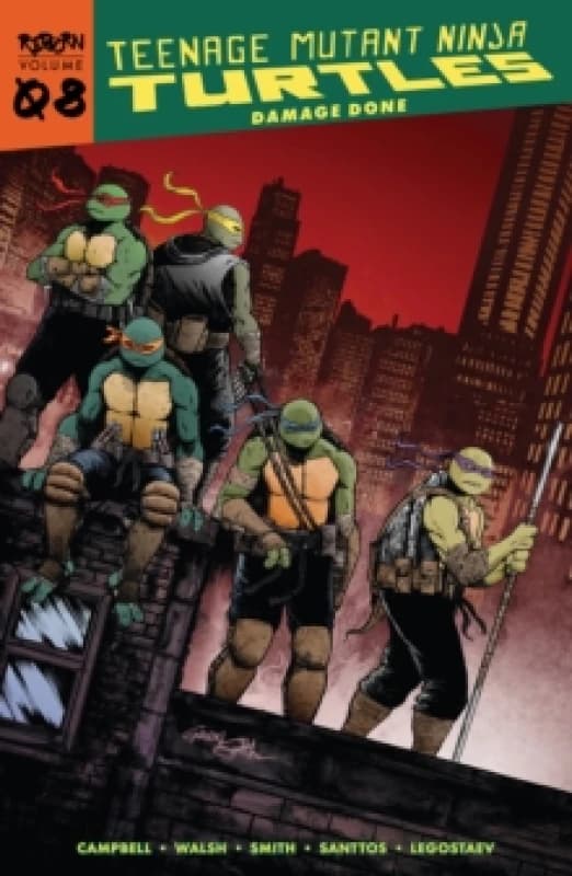 Teenage Mutant Ninja Turtles: Reborn, Vol. 8 - Damage Done Paperback / softback