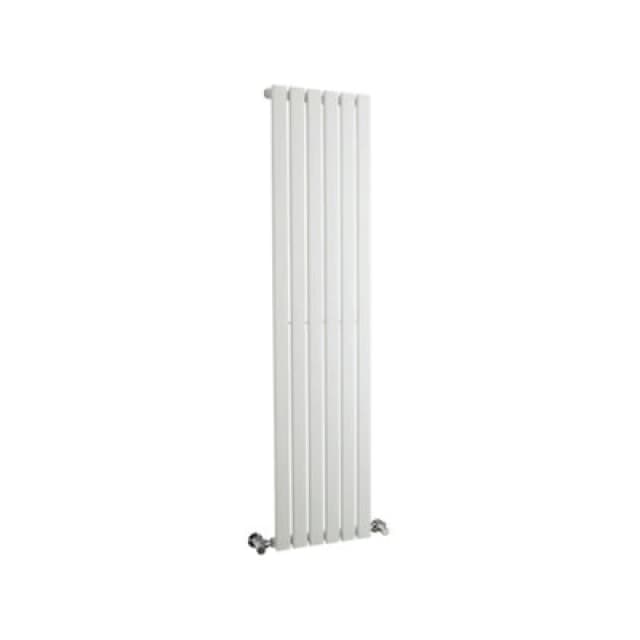 Aspire Aspire - Hudson Reed Sloane Single Designer Vertical Radiator 1500mm h x 354mm w - Satin White PWHLW41