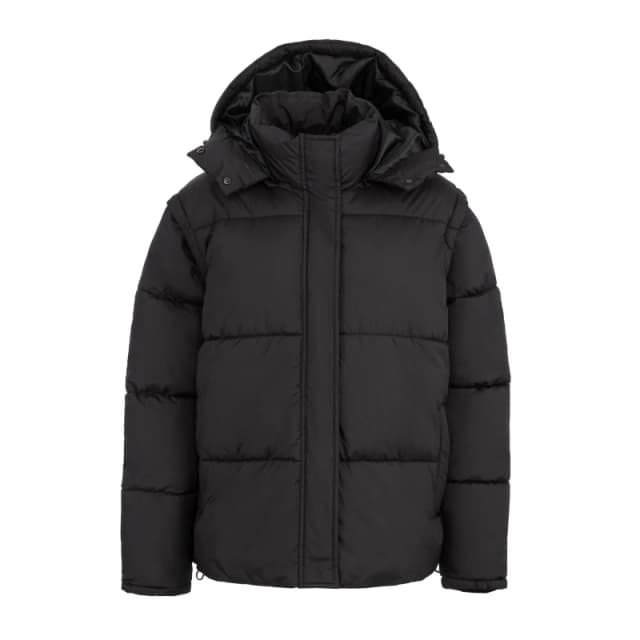 Slazenger Multiway 4-in-1 Puffer Jacket Womens - Black 8