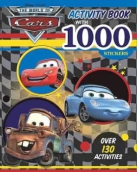 Disney cars 1000 Stickers Book Paperback