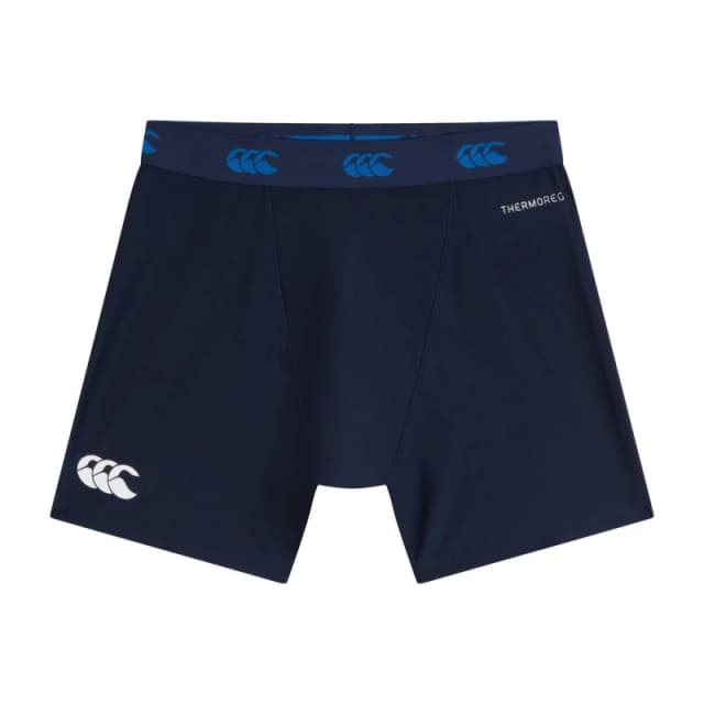 Canterbury Mens Thermoreg Training Base Layer Shorts in Navy Size: XL Navy Male XL
