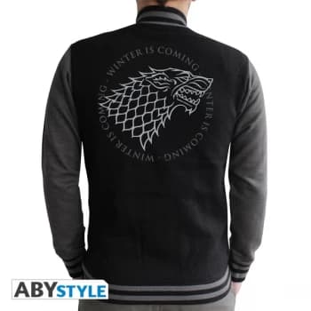 Game Of Thrones - Stark Mens XX-Large Sweatshirt - Black/Dark Grey