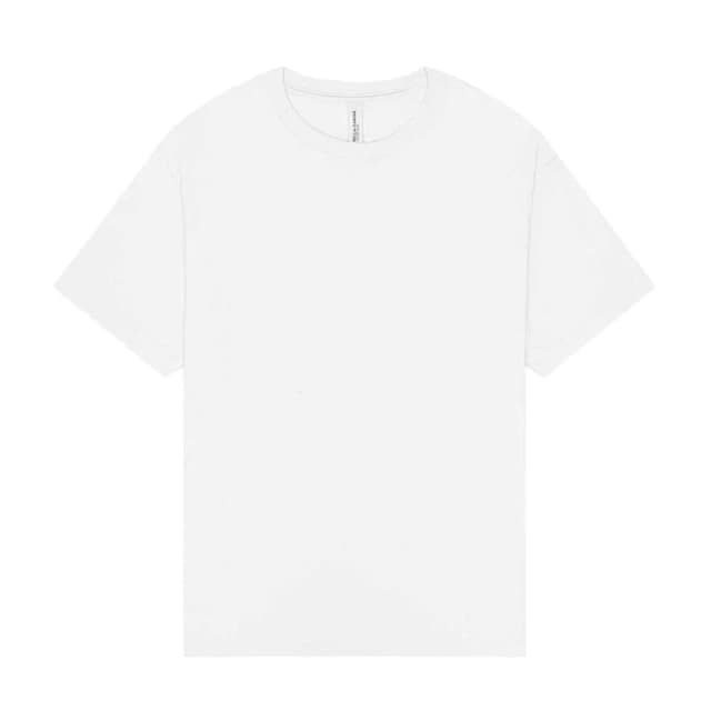 Bella + Canvas Mens Heavyweight Boxy T-Shirt in White Size: XS White Male XS