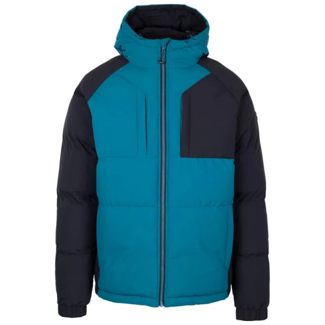 Trespass Trespass Men Deffords Padded Jacket in Blue Size: X-Small Blue XS Male 5063703831130
