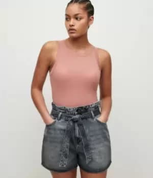 AllSaints Womens Rina Tank, Muted Rose, Size: 12