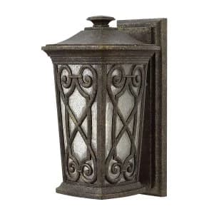 1 Light Small Outdoor Wall Lantern Autumn IP44, E27