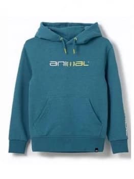 Animal Boys Roadie Logo Hoodie - Teal