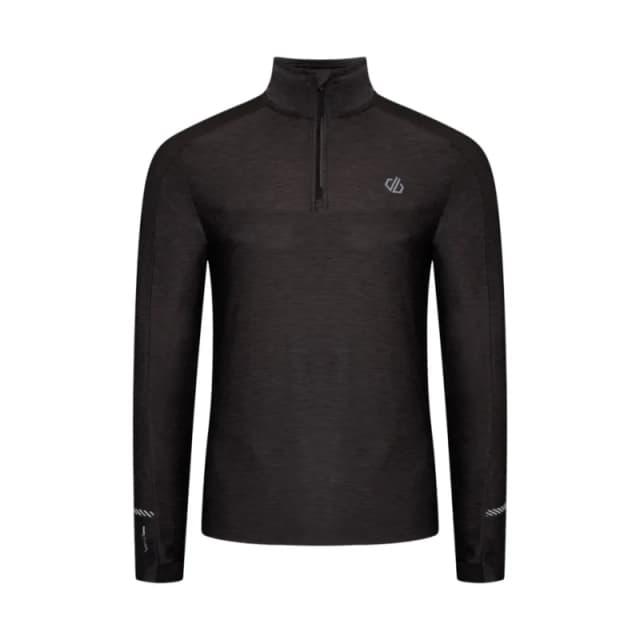 Dare 2b Dare 2b Men 'Power Up II' Lightweight Jersey in Black Size: Medium Black M Male 5059404836000