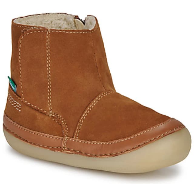 Kickers SOKIFAUNE boys's Children's Mid Boots in Brown