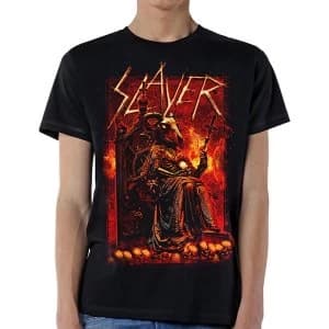 Slayer - Goat Skull Unisex Large T-Shirt - Black