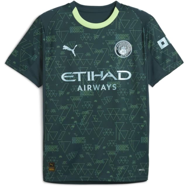 Puma Manchester City Fourth Shirt 2025 2026 Mens Green male M