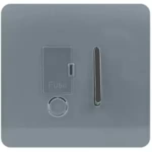 Trendi Switched 13 Amp Fused Spur - Cool Grey
