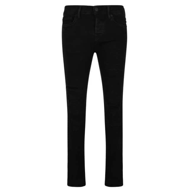True Religion Rocco Slim Jeans Black 1001 male 34W R