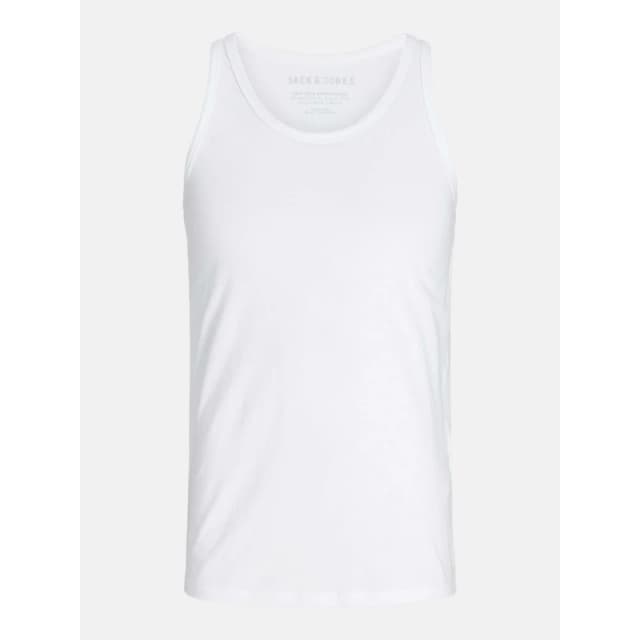 Jack and Jones Sleeveless Vest Mens White male L