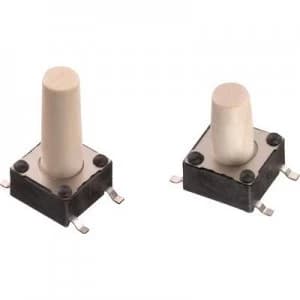 Wuerth Elektronik WS TSS 430152050826 Pushbutton 12 Vdc 0.05 A 1 x OffOn momentary