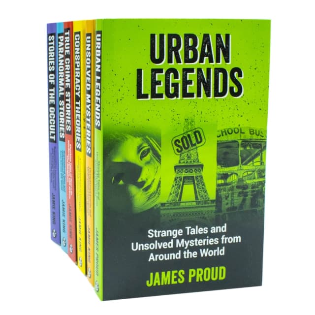 Jamie King Collection 6 Book Set Paranormal Stories True Crime Urban Legends Jamie King Books