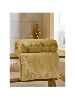 Deyongs Churchill Heavyweight Faux Fur Throw