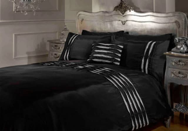 Rapport Crystal Diamante Duvet Cover Bedding Set