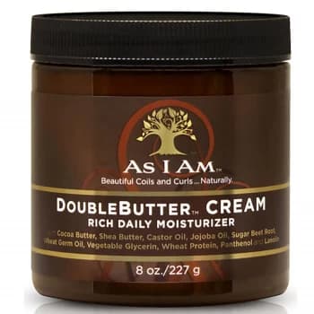 AS I AM Naturally Double Butter Styling Cream 227g