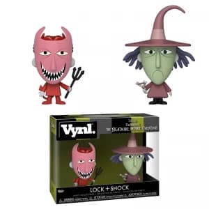 Disney The Nightmare Before Christmas Lock and Shock Vynl.