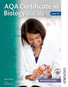 Aqa Certificate in Biology igcse Level 1/2 Revision Guide by Niva Miles Paperback