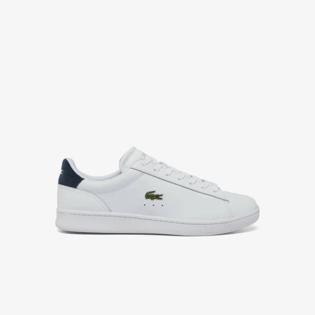 Lacoste White / Navy Carnaby Set Leather Sneakers White Male 10 220589UK