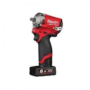 Milwaukee M12 FIW38-622X 12 V 6000 mAh Impact Wrencher 339 Nm