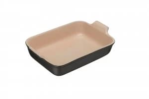 Le Creuset heritage rectangular dish 26cm satin Black