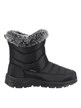 Cotswold Longleat Snowboots, Black, Size 3, Women