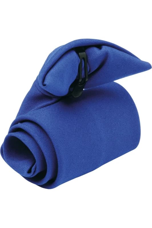 Premier Premier Clip-On Tie in Blue Blue One Size Unisex 5063470683567