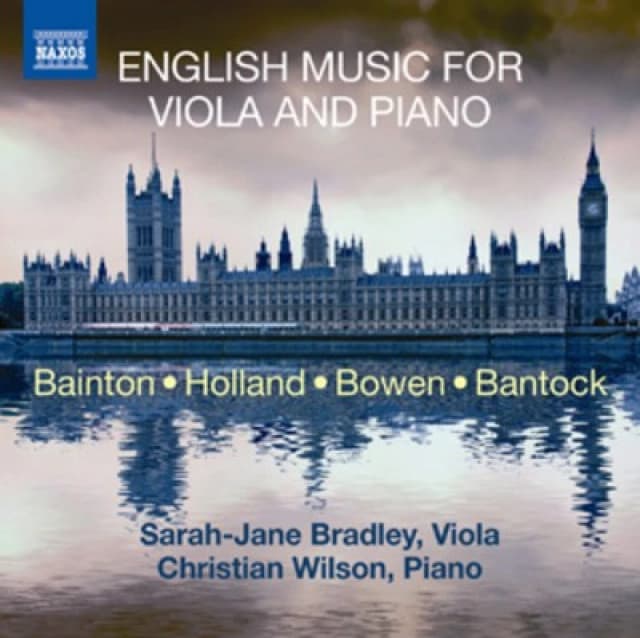 Edgar Leslie Bainton - English Music for Viola and Piano CD Album - Used