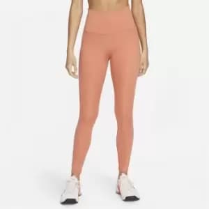 Nike One Dri-FIT Womens High-Rise Leggings - Pink
