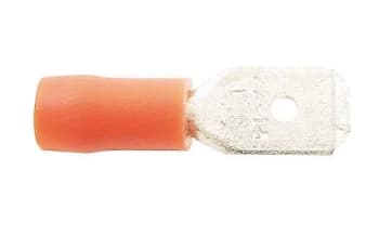 Wiring Connectors - Red - Male Tab - 6.3mm - Pack of 4 PWN288 WOT-NOTS
